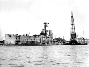 Images Dated 6th February 2012: HMS Thunderer at Dagenham, Essex