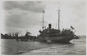 HMS Titania, British submarine depot ship, WW1