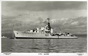 HMS Ulster, British destroyer, WW2