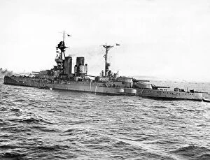 Images Dated 20th September 2011: HMS Valiant, British battleship, WW1