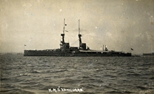 HMS Vanguard, British battleship