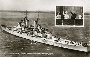 HMS Vanguard, Royal Tour to South Africa