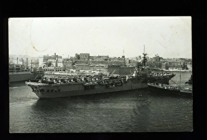 Images Dated 11th April 2016: HMS Vengeance, British aircraft carrier