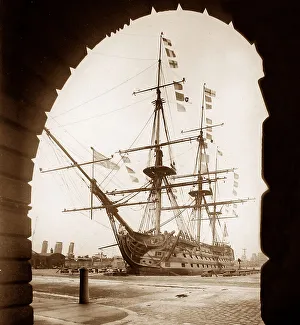 HMS Victory in 1928