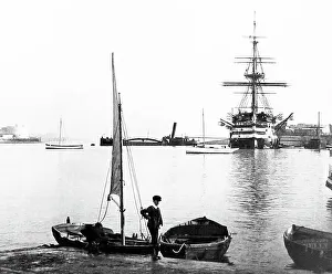 Images Dated 3rd January 2019: HMS Victory Victorian period
