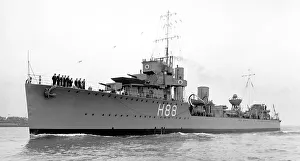 Evacuation Prints: HMS Wakeful - W-Class Destroyer