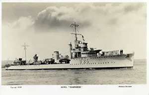 U Boat Prints: HMS Warwick