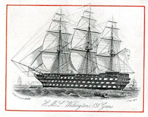 HMS Wellington, Royal Navy ship, 131 guns