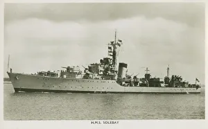 Whirlwind Prints: HMS Whirlwind - W-Class Destroyer