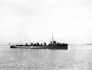 Zulu Prints: HMS Zulu, British destroyer, WW1