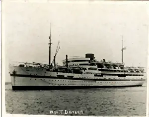 Hired Prints: HMT (Hired Military Transport) Ship Dunera