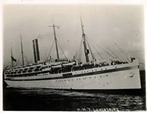 Hired Prints: HMT (Hired Military Transport) Ship Lancashire