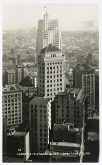 Hobart Prints: Hobart and Telephone buildings, San Francisco, CA, USA