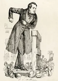 Broughton Prints: Hobhouse (Maclise)