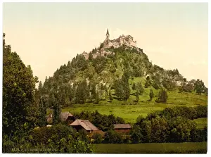 Carinthia Prints: Hochosterwitz, Carinthia, Austro-Hungary