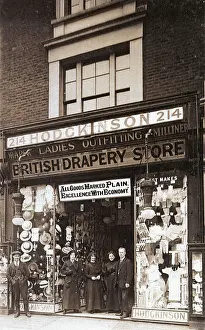 Draper Prints: Hodgkinson, British Drapery Store, Edgware Road, London