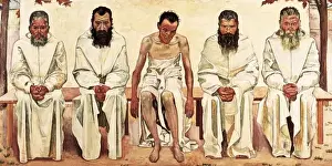 Tired Prints: HODLER, Ferdinand (1853-1918). Tired of Life