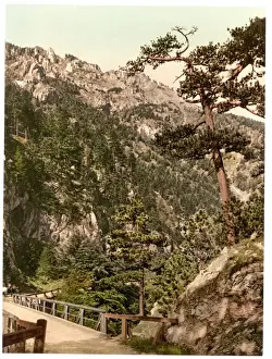 Hoellenthal (i. e. Hollental), entrance to the valley, Lower