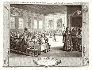 Sheriff Prints: Hogarth Banquet / Ind&idle