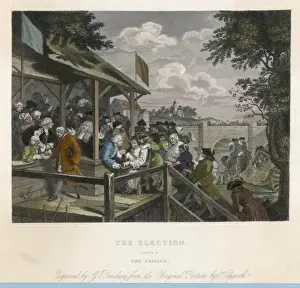 Polling Prints: Hogarth Election / 3Of4(C)