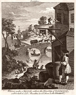 Images Dated 30th July 2015: Hogarth / False Perspectiv