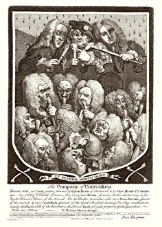 Grotesque Prints: Hogarth / Physicians