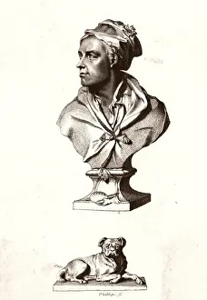 1764 Prints: Hogarth / Roubilliac / Dog
