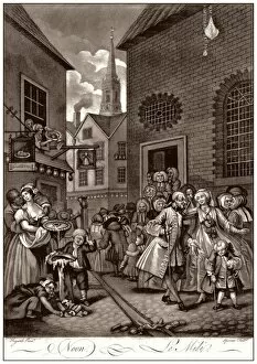 Hogarth, Four Times of the Day, Noon