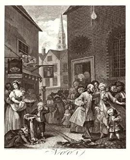 Noon Prints: Hogarth Times Noon