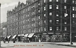 Holbein Prints: Holbein House, Pimlico Road, Pimlico, London