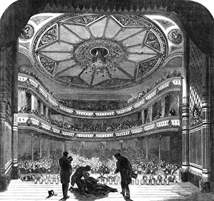 Proscenium Prints: Holborn Theatre, London, 1866