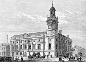 Images Dated 3rd December 2004: Holborn Townhall, London, 1880