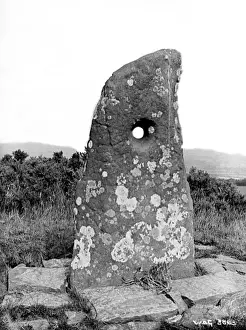 Hole Prints: Hole Stone, Doagh, Co. Antrim, a standing stone