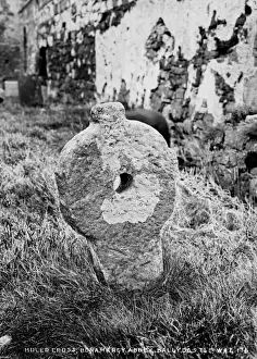 Ballycastle Prints: Holed Cross, Bonamargy Abbey, Ballycastle