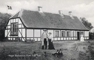 Henrik Collection: Holger Drachmann, Villa Pax, Skagen, Denmark