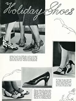 Images Dated 24th September 2017: Holiday shoes 1933