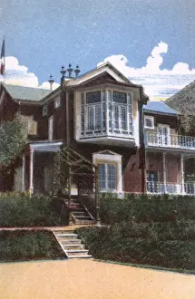Afghan Prints: Holiday villa, Paghman, West Kabul, Afghanistan