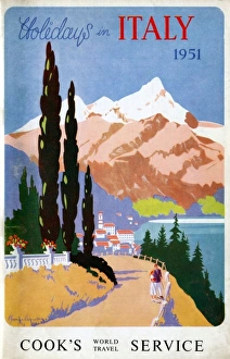 Images Dated 30th August 2011: Holidays in Italy 1951