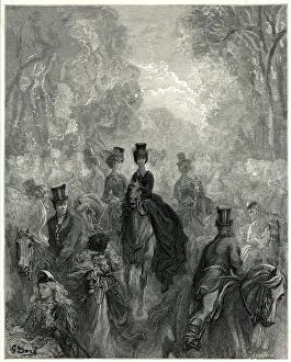 Images Dated 10th September 2018: HOLLAND PARK / RIDING / DORE