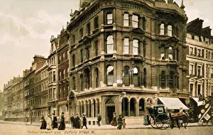 Holles Street and Oxford Street, London