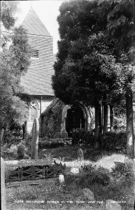 Graveyard Prints: Hollington Church in the Wood