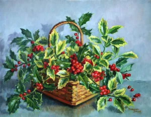 Holly Basket