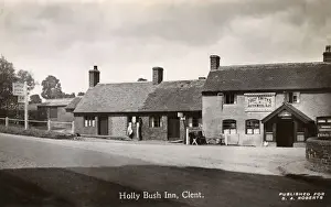 Bush Prints: Holly Bush Inn, Clent, Bromsgrove, Worcestershire