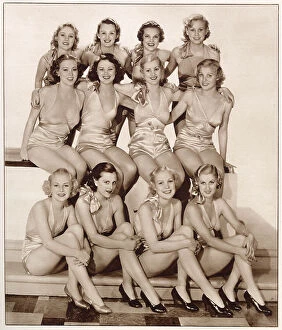 Whitley Collection: Twelve Hollywood Beauties from Clifford Whitley's revue
