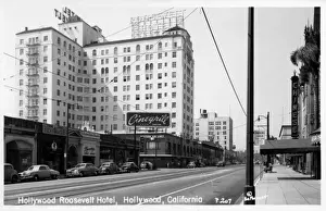 Boulevard Prints: Hollywood Roosevelt Hotel, Hollywood, California