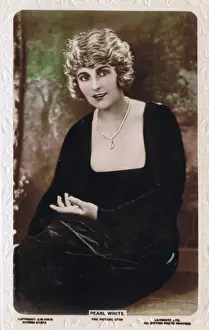 Hollywood star Pearl White, 1920s