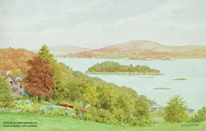 Holme Prints: Holme Island and Arnside, Grange over Sands, Morecambe Bay