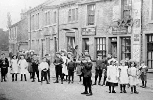 Holmfirth Prints: Holmfirth Huddersfield Road early 1900s