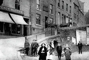 Holmfirth Prints: Holmfirth South Lane early 1900s