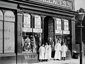 Holmfirth Wallace's Grocer early 1900s